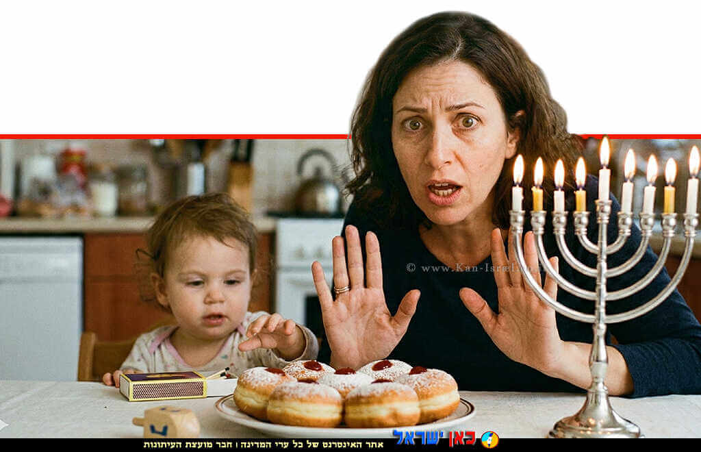 מכון התקנים עם טיפים לחג חנוכה בצילום אימא שומרת על הנה הפעוט בהדלקת החנוכייה | הדמייה של בינה מלאכותית של Gemini Google | עיבוד צילום: שולי סונגו© מכון התקנים עם טיפים לחג חנוכה בצילום אימא שומרת על הנה הפעוט בהדלקת החנוכייה | הדמייה של בינה מלאכותית של Gemini Google | עיבוד צילום: שולי סונגו©