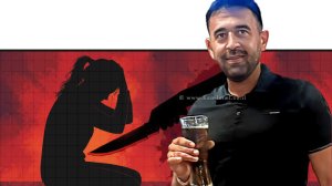 פליקס אצ'ילדייב, שהורשע בניסיון רצח של בת זוגו לשעבר באוגוסט 2024 | צילום: משטרת ישראל | הדמייה של בינה מלאכותית של Gemini Google | עיבוד: Photolab | עיבוד צילום: שולי סונגו© | עיבוד צילום: שולי סונגו©
