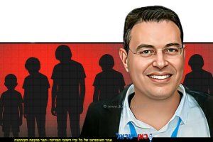 איתי לוי תושב מודיעין מורשע בביצוע עבירות מין חמורות, בהן אינוס ומעשים מגונים, בקטינים רכים בשנים, החל מגיל 4 ועד 12 | הדמייה, עוּבד ל-AI באמצעות Copilot של מיקרוסופט | עיבוד צילום: משה נעים©