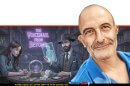 עורך דין גיורא אלדן, טור אישי על המתים מדברים. החיים משלמים | הדמייה של בינה מלאכותית של Gemini Google | עיבוד: Photolab שולי סונגו ©