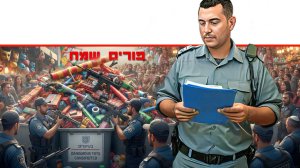 פקח עירוני במבצע אכיפה ארצי נגד פצצות מתקתקות "הצעצועים" שהופכים לכלי נשק | צילום: משרד הכלכלה, Shutterstock | צילום: Gemini Google | עיבוד: שולי סונגו ©
