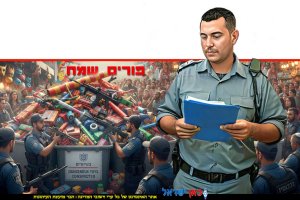 פקח עירוני במבצע אכיפה ארצי נגד פצצות מתקתקות "הצעצועים" שהופכים לכלי נשק | צילום: משרד הכלכלה, Shutterstock | צילום: Gemini Google | עיבוד: שולי סונגו ©