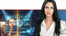 פרופ' סיגל זלכה־מנו, ראש המעבדה לפסיכותרפיה בבית הספר למדעי הפסיכולוגיה באוניברסיטת חיפה, איור: Gemini Google | עיבוד: Photolab שולי סונגו ©
