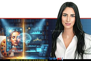פרופ' סיגל זלכה־מנו, ראש המעבדה לפסיכותרפיה בבית הספר למדעי הפסיכולוגיה באוניברסיטת חיפה, איור: Gemini Google | עיבוד: Photolab שולי סונגו ©