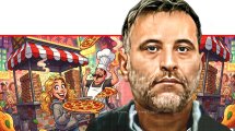 שלום דדון (52), בעל פיצרייה בראש העין, נאשם באישום מזעזע על התעללות מינית בקטינות בגילאי 15–18 שהועסקו אצלו | הדמייה של בינה מלאכותית של Gemini Google | עיבוד: Photolab שולי סונגו ©