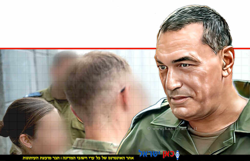 הרמטכ"ל אייל זמיר בביקור במרכז לוגיסטי משוחח עם שותפינו בצבא ארה"ב העושים עבודה חסרת תקדים | צילם: דובר צהל | עיבוד: Photolab | עיבוד צילום: שולי סונגו©