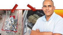 משה אחרק מנהל היחידה לאכיפה ולחקירות פיצוח במשרד החקלאות ופיתוח -תפיסה פיצוח ברקע: הברחות ביצים וחלב | צילום: משרד החקלאות וביטחון המזון | עיבוד צילום: שולי סונגו©