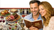 זוג מאושר מהתוצרת החקלאית ומניצחון החקלאות הישראלית לקראת ליל הסדר וימי החג השנה | הדמייה בצילום: Gemini Google | עיבוד: Photolab שולי סונגו ©