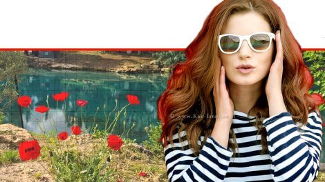 "גן השלושה" (הסחנה) גן לאומי פופולרי בעמק המעיינות, רשות הטבע והגנים, צילום: דניאל קרונר | צילום: הדמייה Gemini Google | דיפוזיט | עיבוד: שולי סונגו ©