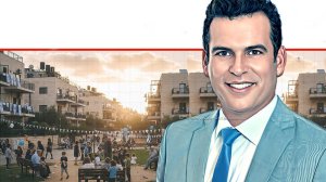 ראש העיר נתניה אבי סלמה ברקע חגיגות העצמאות, השנה בעיר במתכונת קהילתית ומצומצמת Gemini Google | עיבוד: Photolab | עיבוד צילום: שולי סונגו©