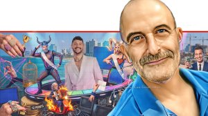גיורא אלדן טור אישי על קרקס על במה מסתובבת: כך הפך האירוויזיון למיסה של היבשת הגוססת במרכז | עיבוד: Gemini Google | עיצוב: שולי סונגו©