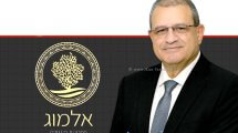 קובי זריהן, הממונה על הרשות להגנת הצרכן ולסחר הוגן, ברקע לוגו: אלמוג פתרונות פיננסיים בע"מ | עיבוד: AI | עיצוב: שולי סונגו©