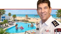 מנכ”ל מד”א, רמ”ג אלי בין נופשים בחופש הגדול המדריך המלא לבטיחות בקיץ | עיבוד: Gemini Google | עיצוב: שולי סונגו©
