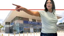 שרת התחבורה והבטיחות בדרכים, תא"ל (מיל') מירי רגב על פתיחת המסילה המזרחית בחדרה | הדמייה | עיבוד: Gemini Google | עיצוב: שולי סונגו©