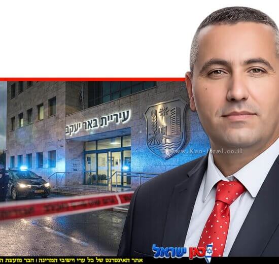 נועם ששון סגן ראש עיריית באר יעקב - מואשם בפרשת שחיתות במכרזים | עיבוד: Gemini Google | עיצוב: שולי סונגו©