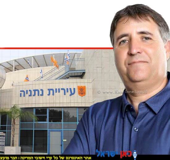 עו"ד משה (מויש) לוי (56),נבחר לכהן בתפקיד מנכ"ל עיריית נתניה | עיבוד: Gemini Google | עיצוב: שולי סונגו©