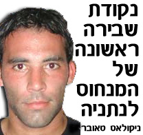 נקודת שבירה ראשונה של המנחוס לנתניה