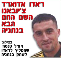 הבלם הרומני ראדו צ’יובאנו, המועמד לחזק את נתניה, נחת בארץ