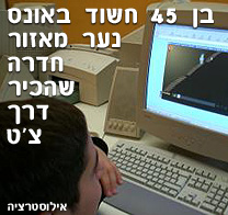 תושב יפו בן 45 נעצר בחשד כי ביצע מעשים מגונים בנער בן 15 מאזור חדרה אותו הכיר דרך צ’ט באינטרנט.