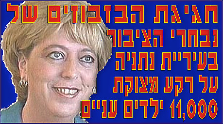 חגיגת הבזבוזים של נבחרי ציבור בנתניה