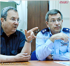 שר הביטחון אהוד ברק, במטה חיל-האוויר: 