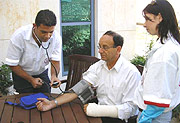 אלפי בני אדם ברחבי הארץ מדדו לחץ דם