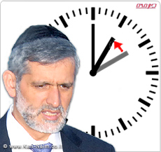 שעון החורף: שר הפנים, מאשים את השר לשעבר פורז מ