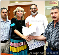 מי נתניה: הוענקו פרסים לזוכים בתחרות ’חוסכים עם התושבים’