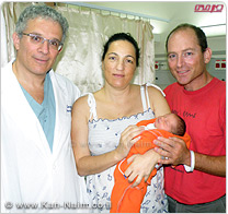 חולת סרטן, בת 39 שעברה כריתת סרטן צוואר הרחם, ילדה תינוקת בריאה בביה