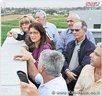 נתניה: ועדת גבולות של משרד הפנים, סיירה בעיר עם ראש העירייה הגב’ מרים פיירברג איכר