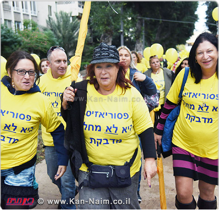 פסוריאזיס: לאפשר לחולים טיפול תרופתי, שהייה בים המלח ופוטו-תרפיה באותה שנה