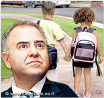 אור ירוק: 54% מהתלמידים מגיעים אל בית הספר ברכב